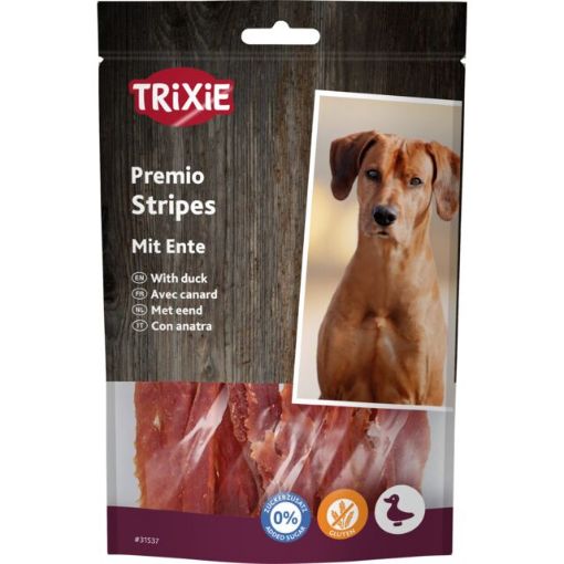 1.7_31537 TRIXIE PREMIO Ducky Stripes, 100 g (pak.6) paveikslėlis