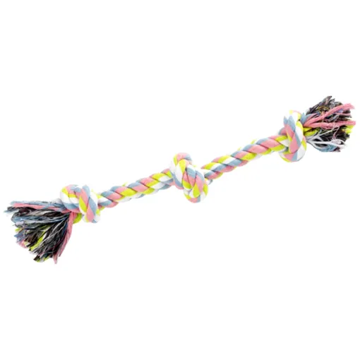 80176 Gimdog Cotton Toy 34 cm 3 mazgai žaislas šuniui paveikslėlis
