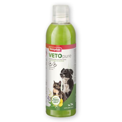 B022001 Beaphar Bio insect shampoo dog cat, 250ml (pak6) paveikslėlis