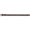 1.0_19004 TRIXIE Rustic rieb. odos antkaklis, XS-S 27-34 cm/18 mm, tams. rudas paveikslėlis