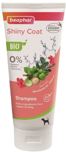 B122820 Beaphar BIO SHAMPOO SHINY 200ml (pak3) paveikslėlis