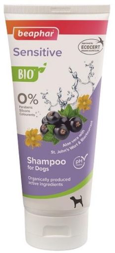 B122875 Beaphar BIO SHAMPOO SENSITIVE 200ml (pak3) paveikslėlis