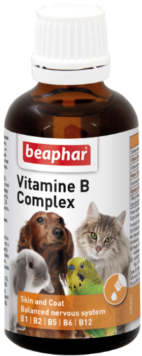 B125234 Beaphar Vitamin-B-Komplex, 50ml (pak3) paveikslėlis