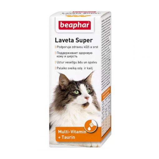 B125241 Beaphar Laveta Super For Cats, 50ml (pak6) paveikslėlis