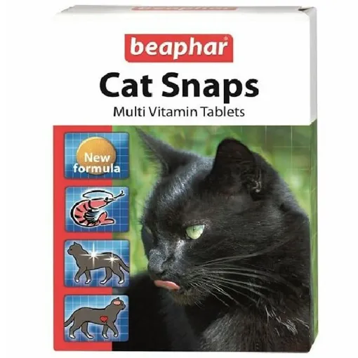 B125500 Beaphar Cat Snaps, 75tab. (pak12) paveikslėlis