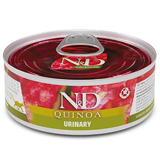 F02178 FARMINA N&D QUINOA - CAT Wet URINARY 80 g (pak.24) paveikslėlis