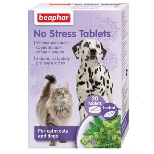 B132188 Beaphar No Stress Tablets cat and dog (pak6) paveikslėlis