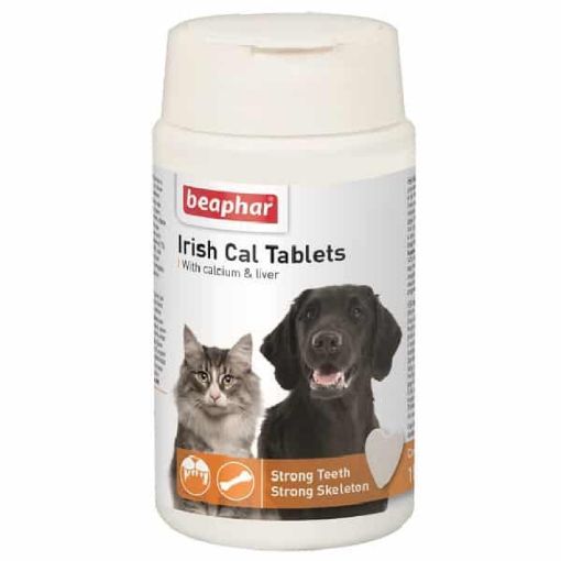 B132768 Beaphar Irish Cal Tablets 150 tab. (pak3) paveikslėlis