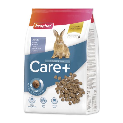 B184033 Beaphar CARE+RABBIT 1.5kg (pak4) paveikslėlis