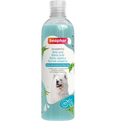B199839 Beaphar White Coat Shampoo Dog, 250ml (pak6) paveikslėlis