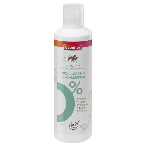 B201198 Beaphar SHAMPOO HYPOALLERGENIC 250ML (pak3) paveikslėlis