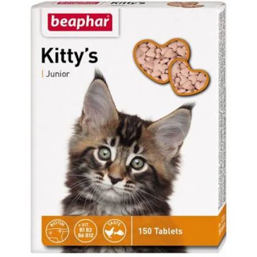 B125081 Beaphar KITTY'S Junior, 150tab. paveikslėlis