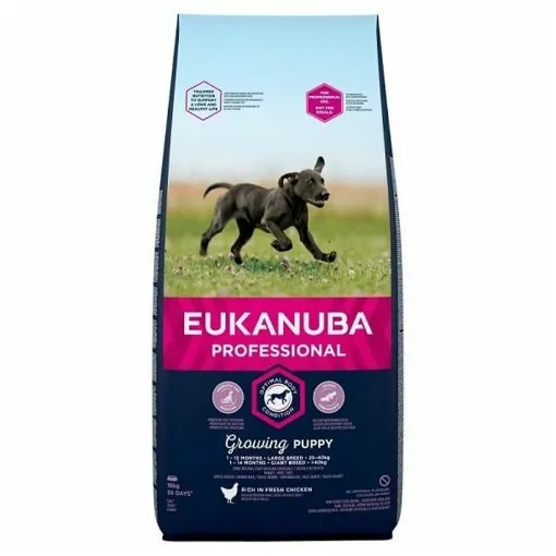 E05045 Eukanuba Puppy & Junior Large Breed PFB 18 kg paveikslėlis