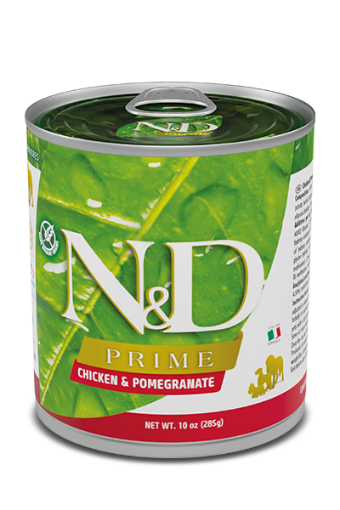 F02529 FARMINA N&D PRIME - DOG Wet Chicken&Pomegranate ADULT 285 g (pak.6) paveikslėlis
