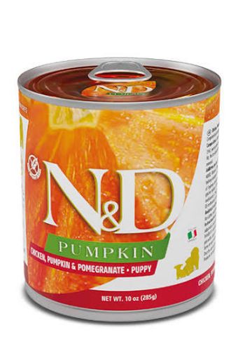 F05704 FARMINA N&D PUMPKIN - DOG Wet Chicken Pumpkin&Pomegranate PUPPY 285 g (pak.6) paveikslėlis
