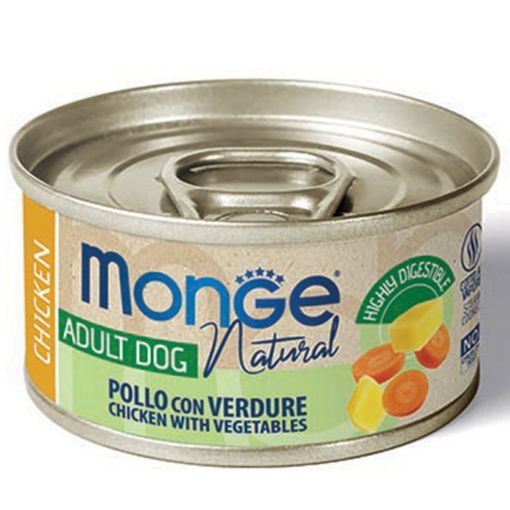 M06965 Monge Dog - Wet Food Cans Chicken with vegetable 95 g (24vnt) paveikslėlis